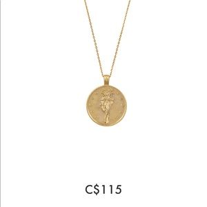 Wanderlust + Co Selene Goddess Necklace